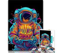 1000 Piece Jigsaw Puzzles for Teenagers Astronaut's Birthday Teenager Jigsaw,Relax Games Is Ideal As A Gift for The Whole Family 26x38cm