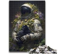 1000 Piece Jigsaw Puzzles for Teenagers Astronauts in Space Educational Family Game Is Ideal As Gifts for The Whole Family for 14+ 26x38cm