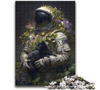 1000 Piece Jigsaw Puzzles for Teenagers Astronauts in Space for Age 14 Years And over Decompressing Intellectual Educational Toy Great Gift 50x75cm