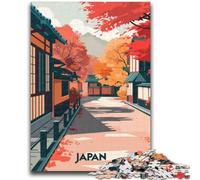 1000 Piece Jigsaw Puzzles for Teenagers Autumn in Japan Puzzles for Teenagers,Challenging Game Gifts for Is Ideal As A Gift for The Whole Family (50x75cm)