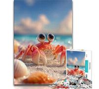 1000 Piece Jigsaw Puzzles for Teenagers Baby Crab,Help The Brain Exercise Addictive Toys to Cultivate Patience Artists Collection,Fine Art (75x50cm)