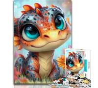 1000 Piece Jigsaw Puzzles for Teenagers Baby Dragon Adult Puzzles,Stress Reliever Difficult Challenge Unique Home Decor And Gifts 38x26cm
