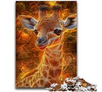 1000 Piece Jigsaw Puzzles for Teenagers Baby Giraffe Learning Educational Toys Unique Home Decor And Gifts for 14+ 26x38cm