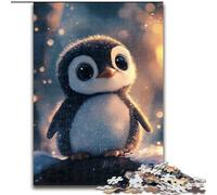 1000 Piece Jigsaw Puzzles for Teenagers Baby Penguin, for Age 14 Years And over Home Decor As A Gift for The Whole Family And Friends (size 50x75cm)