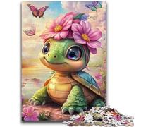 1000 Piece Jigsaw Puzzles for Teenagers Baby Turtle Adult Puzzles,Learning Educational Toys Family Games Unique Birthday And Gifts (38x26cm)