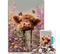 1000 Piece Jigsaw Puzzles for Teenagers Baby Yak,Stress Reliever Staycation Kill Time Enhance Love between Couples 38x26cm