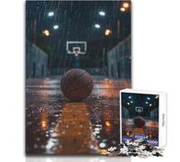 1000 Piece Jigsaw Puzzles for Teenagers Basketball Nostalgia Soothing Relaxing Leisure Time Accurate Interlock Precision Toy Size 38x26cm