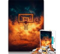 1000 Piece Jigsaw Puzzles for Teenagers Basketball Sports,Learning Educational Toys Family Games Unique Birthday And Gifts (75x50cm)