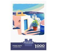 1000 Piece Jigsaw Puzzles for Teenagers Beautiful Greece Jigsaw for Adults DIY Toys Pattern Assembly Help The Brain Exercise 52x38cm/1000pcs