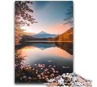 1000 Piece Jigsaw Puzzles for Teenagers Beautiful Mountains And Lakes Challenging Game And Family Play Wall Decoration Unique Birthday And Xmas Gifts 50x75cm