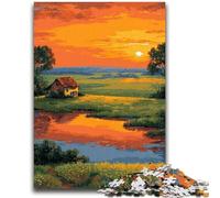 1000 Piece Jigsaw Puzzles for Teenagers Beautiful Sunrise Puzzles,Educational Games Home Decoration Unique Home Decor And Gifts (26x38cm)