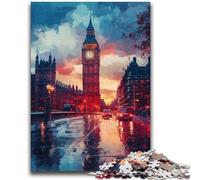 1000 Piece Jigsaw Puzzles for Teenagers Big Ben in London Challenging Game Toys for Is Ideal As A Gift for The Whole Family 50x75cm
