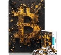 1000 Piece Jigsaw Puzzles for Teenagers Bitcoin, Analysis And Logic,is Ideal As A Gift for The Whole Family Suitable for And 14 38x26cm