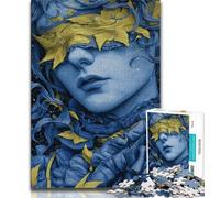 1000 Piece Jigsaw Puzzles for Teenagers Blindfolded Woman Adult Puzzles,Stress Reliever Staycation Kill Time Wishlist with Santa Claus (size 75x50cm)