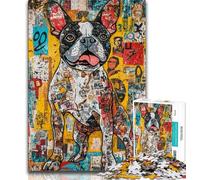 1000 Piece Jigsaw Puzzles for Teenagers Boxer Dog,Educational Games Home Decoration Birthday Present,Gifts,Wall Art (38x26cm)