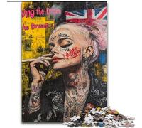 1000 Piece Jigsaw Puzzles for Teenagers British Women, Learning Educational for Is Ideal As A Gift for The Whole Family (Size 26x38cm)