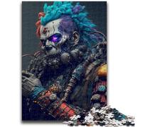 1000 Piece Jigsaw Puzzles for Teenagers Brutal Warrior Learning Educational Toys Fun at Home Activities, Birthday Present,Travel Gifts 26x38cm