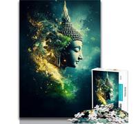 1000 Piece Jigsaw Puzzles for Teenagers Buddha Adult Jigsaw,Decompressing Intellectual Educational Toy Perfect Decoration 38x26cm