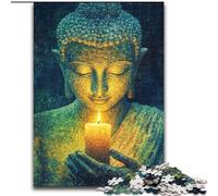 1000 Piece Jigsaw Puzzles for Teenagers Buddha Art, Train Your Brain And Hands Unique Birthday And Gifts for Age 14+ (Size 26x38cm)