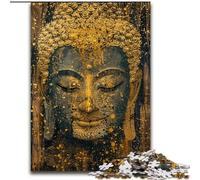 1000 Piece Jigsaw Puzzles for Teenagers Buddha Oil Painting, Train Your Brain And Hands Unique Birthday And Gifts for Age 14+ (Size 50x75cm)