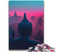 1000 Piece Jigsaw Puzzles for Teenagers Buddha Statues Puzzles,Educational Games Home Decoration Unique Home Decor And Gifts (26x38cm)