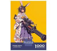 1000 Piece Jigsaw Puzzles for Teenagers Bunny Warrior in Kimono Jigsaw for Adults Relax Games Hand Speed Race Deal As Gifts for The Whole Family 70x50cm/1000pcs