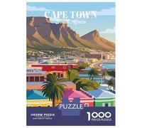 1000 Piece Jigsaw Puzzles for Teenagers Cape Town South Africa Jigsaw for Adults DIY Toys Pattern Assembly Help The Brain Exercise 38x26cm/1000pcs