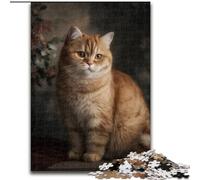 1000 Piece Jigsaw Puzzles for Teenagers Cat, for Ages 14 And over Each Piece Is Unique - Fun And Challenging Game for The Whole Family Good Gift (size 50x75cm)