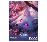 1000 Piece Jigsaw Puzzles for Teenagers Cherry Blossom Fox -3 Puzzle for Adults Relax Games Perfect Decoration Deal As Gifts for The Whole Family 38x26cm/1000pcs