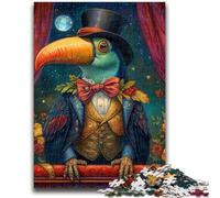 1000 Piece Jigsaw Puzzles for Teenagers Circus Toucan Teenager Jigsaw,Birthday Present, Gifts, Wall Art for Age 14 Years Up (75x50cm)
