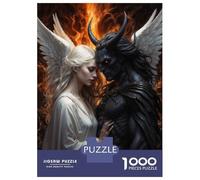 1000 Piece Jigsaw Puzzles for Teenagers Clash of Divinities Jigsaws for Adults Family Game Pattern Assembly Unique Birthday And Gifts 52x38cm/1000pcs
