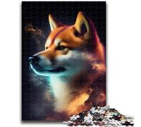 1000 Piece Jigsaw Puzzles for Teenagers Cloud Shiba Inu Dog Family Game Stress Reliever Difficult Challenge Secret Santa Gifts 50x75cm
