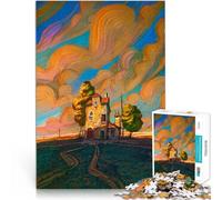 1000 Piece Jigsaw Puzzles for teenagers Clouds Secret Denksportaufgabe für Einzigartige Geburtstags- und Geschenkideen52x38cm