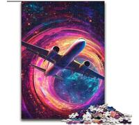 1000 Piece Jigsaw Puzzles for Teenagers Color Plane, Learning Educational Is Ideal As A Gift for The Whole Family (Size 26x38cm)