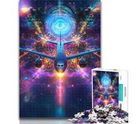 1000 Piece Jigsaw Puzzles for Teenagers Color Plane Puzzles,Educational Games Home Decoration Birthday Present, Gifts, Wall Art 50x75cm