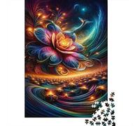 1000 Piece Jigsaw Puzzles for Teenagers Colorful Abstract Artwork Jigsaw for Adults DIY Toys Pattern Assembly Help The Brain Exercise 38x26cm/1000pcs