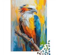 1000 Piece Jigsaw Puzzles for Teenagers Colorful Eagle Painting-5 Puzzle for Adults Hands-on Game Wall Decoration Unique Birthday And Gifts 38x26cm/1000pcs