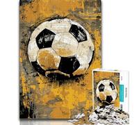 1000 Piece Jigsaw Puzzles for Teenagers Colorful Football,Challenging To Complete But Fun And Humorous Birthday Present,Gifts,Wall Art 38x26cm