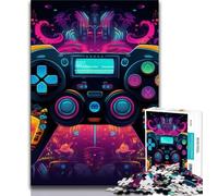 1000 Piece Jigsaw Puzzles for Teenagers Colorful Gamepad Teenager Jigsaw,Challenging Game for Is Ideal As A Gift for The Whole Family (size 75x50cm)