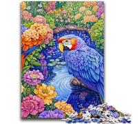 1000 Piece Jigsaw Puzzles for Teenagers Colorful Parrot for 14+ Unique Challenge Game Family Games Christmas Birthday Gifts 50x75cm