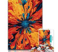 1000 Piece Jigsaw Puzzles for Teenagers Colour Explosion Jigsaw,Educational Games Home Decoration Suitable for Desktop Decoration 75x50cm