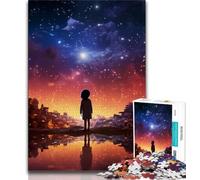 1000 Piece Jigsaw Puzzles for Teenagers Colourful Galaxy 1000 Piece Puzzle,Challenging Family Activity Games DIY Toy for Home Wall Decor Gifts 38x26cm