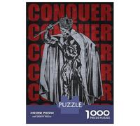 1000 Piece Jigsaw Puzzles for Teenagers CONQUER Ronnie Mr Olympia Gym Motivation Puzzles for Adults Anti-Stress Toys Analysis And Logic Unique Birthday And Gifts 52x38cm/1000pcs