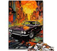 1000 Piece Jigsaw Puzzles for Teenagers Cool Colourful Sports Cars 1000 Piece Jigsaw,Interesting Stress Reduction Parent-child Interaction (75x50cm)
