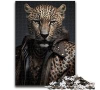 1000 Piece Jigsaw Puzzles for Teenagers Cool Jaguar Learning Educational Toys Fun at Home Activities, Birthday Present,Travel Gifts 50x75cm