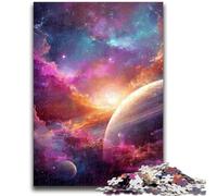 1000 Piece Jigsaw Puzzles for Teenagers Cosmic Andromeda, Stress Reliever Difficult Challenge Secret Santa Gifts for Age 14 Years Up 26X38CM