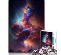 1000 Piece Jigsaw Puzzles for Teenagers Cosmic Cloud of Galaxies Teenager Puzzles,Toys Educational Games Stress Relieving Unique Birthday And Gifts (size 75x50cm)