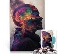 1000 Piece Jigsaw Puzzles for teenagers Cosmic Mind Explosion educational challenge is ideal as a gift for the whole family 50x70cm