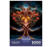 1000 Piece Jigsaw Puzzles for Teenagers Cosmic Tree of Unity Jigsaw for Adults DIY Toys Pattern Assembly Help The Brain Exercise 38x26cm/1000pcs
