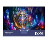 1000 Piece Jigsaw Puzzles for Teenagers Crystal Healing Stones Teenager Puzzles Relaxing Games Hand Speed Race Help The Brain Exercise 38x26cm/1000pcs